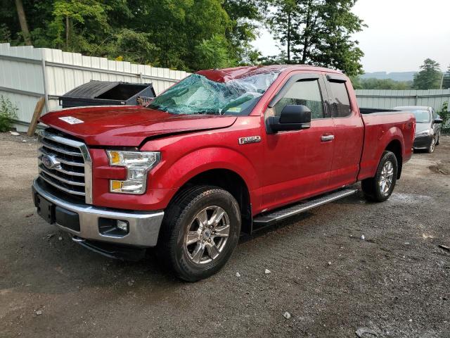 1FTFX1EF6FFD10569 - 2015 FORD F150 SUPER CAB RED photo 1