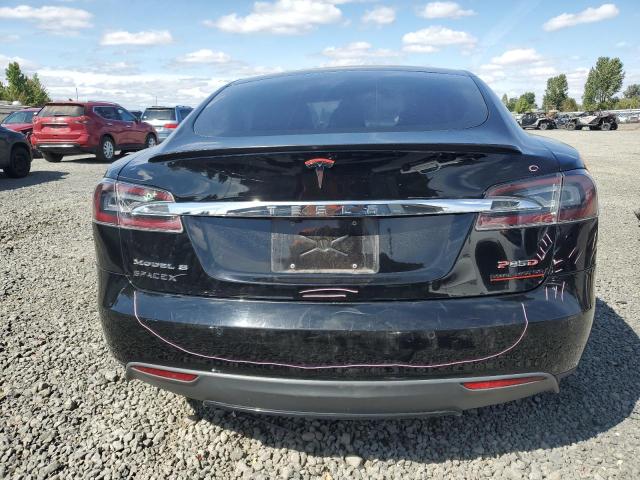 5YJSA1E40FF106806 - 2015 TESLA MODEL S BLACK photo 6