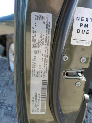 1C6RR7LG8MS543547 - 2021 RAM 1500 CLASSIC SLT GREEN photo 12