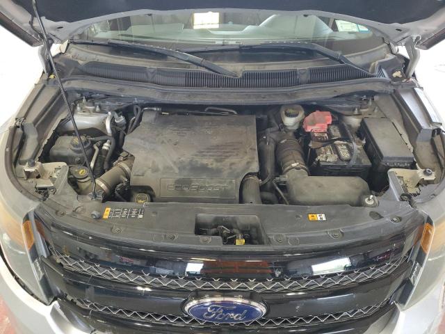 1FM5K8GT6EGB47657 - 2014 FORD EXPLORER SPORT ვერცხლისფერი ფოტო 12