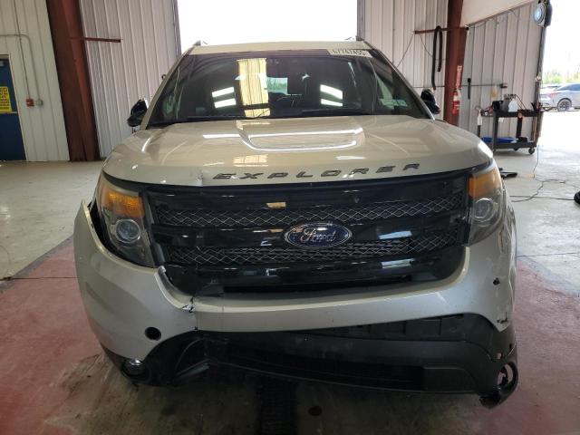 1FM5K8GT6EGB47657 - 2014 FORD EXPLORER SPORT ვერცხლისფერი ფოტო 5