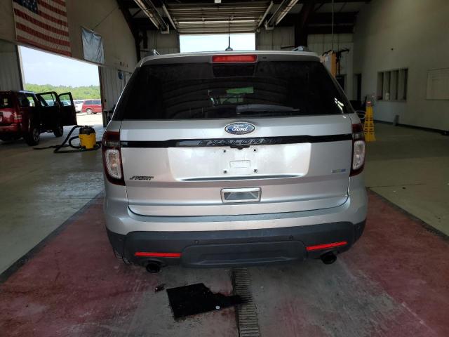 1FM5K8GT6EGB47657 - 2014 FORD EXPLORER SPORT ვერცხლისფერი ფოტო 6