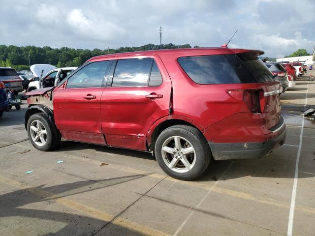 1FM5K7DH0JGA12906 - 2018 FORD EXPLORER XLT BURGUNDY photo 2
