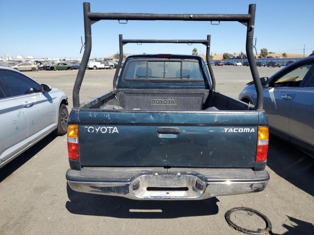 4TAVL52N0WZ035611 - 1998 TOYOTA TACOMA XTRACAB GREEN photo 6