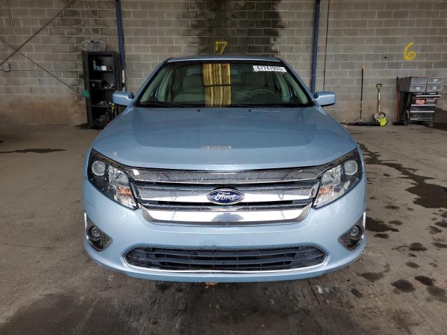 3FADP0L3XBR301340 - 2011 FORD FUSION HYBRID BLUE photo 5