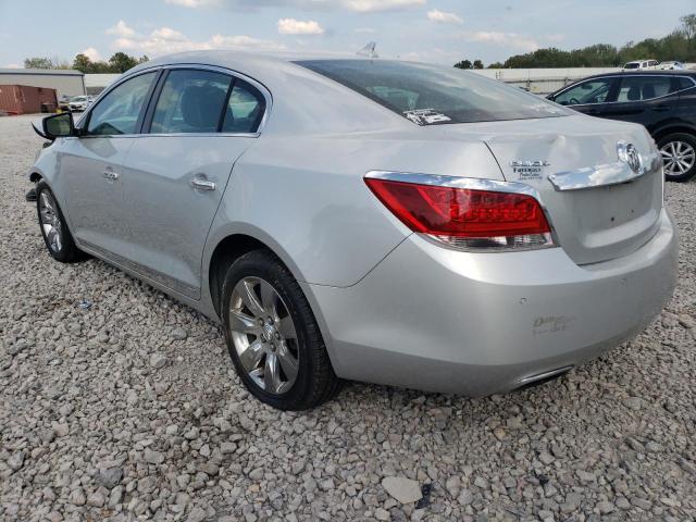 1G4GE5EV0AF251015 - 2010 BUICK LACROSSE CXS SILVER photo 2