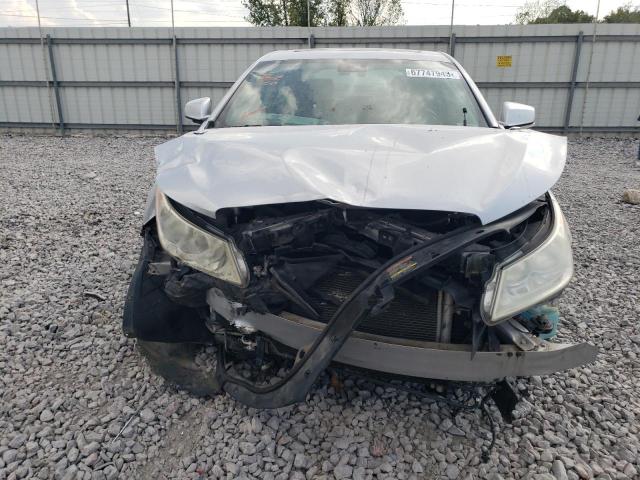 1G4GE5EV0AF251015 - 2010 BUICK LACROSSE CXS SILVER photo 5