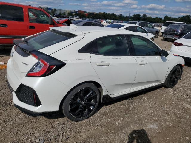 SHHFK7H40JU221300 - 2018 HONDA CIVIC SPORT WHITE photo 3