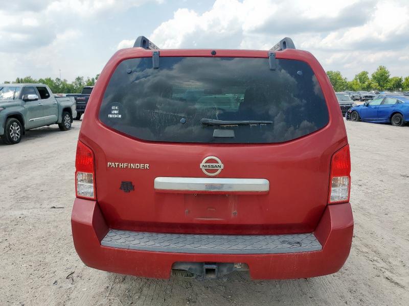 5N1AR1NN7CC629340 - 2012 NISSAN PATHFINDER S Червоний фото 6