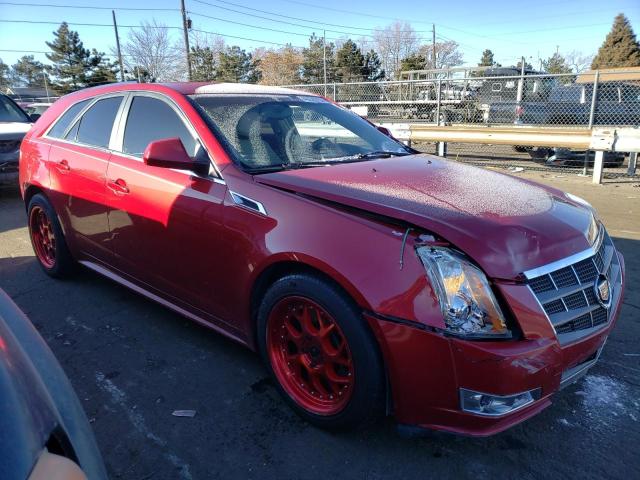 1G6DL8EDXB0142736 - 2011 CADILLAC CTS PERFORMANCE COLLECTION RED photo 4