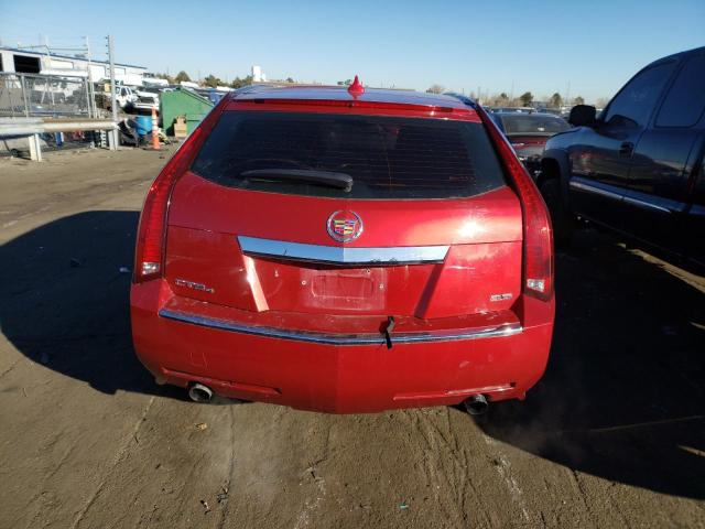 1G6DL8EDXB0142736 - 2011 CADILLAC CTS PERFORMANCE COLLECTION RED photo 6