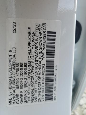 19UDE4H62PA020372 - 2023 ACURA INTEGRA A-SPEC TECH WHITE photo 13