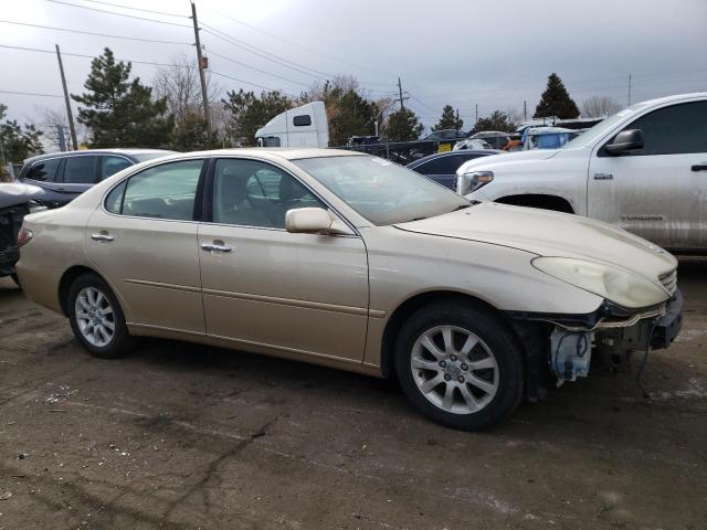 JTHBF30G230145789 - 2003 LEXUS ES 300 GOLD photo 4