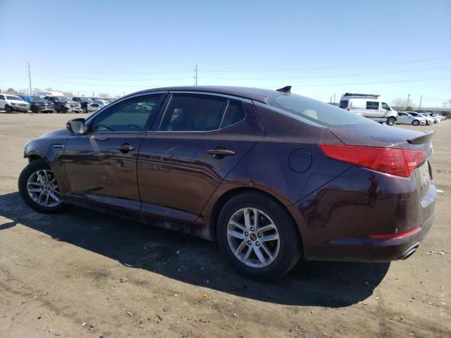 KNAGM4A71B5126764 - 2011 KIA OPTIMA LX BROWN photo 2