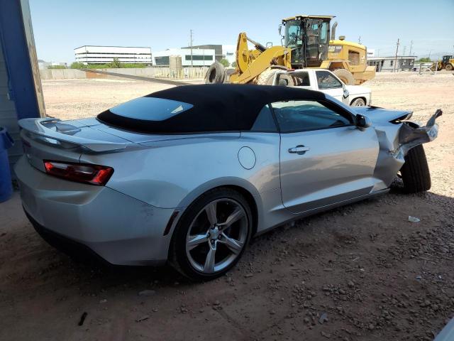 1G1FF3D77H0198615 - 2017 CHEVROLET CAMARO SS SILVER photo 3