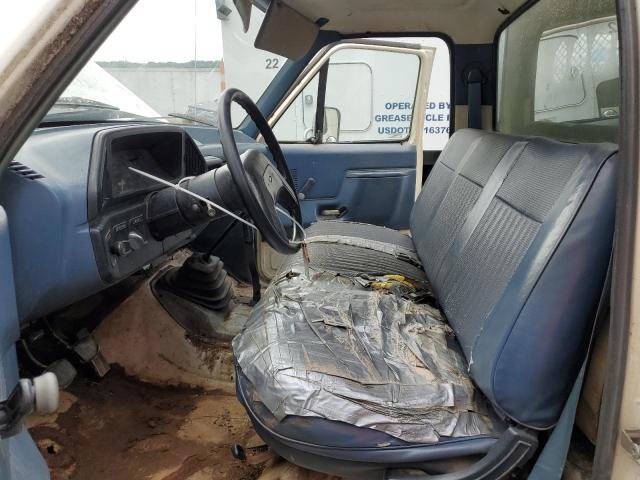 1FDKF3716HNA01803 - 1987 FORD F350 WHITE photo 7