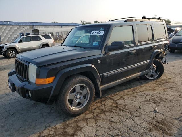 1J8HG48NX6C162191 - 2006 JEEP COMMANDER BLACK photo 1