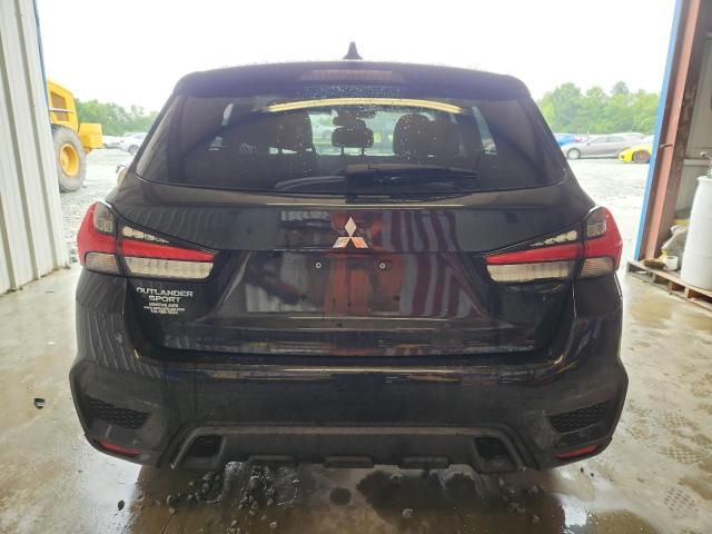 JA4APUAU8MU033023 - 2021 MITSUBISHI OUTLANDER SPORT ES أسود صورة 6
