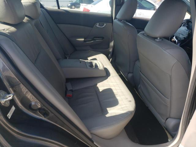 19XFB2F92CE017481 - 2012 HONDA CIVIC EXL Մոխրագույն լուսանկար 10