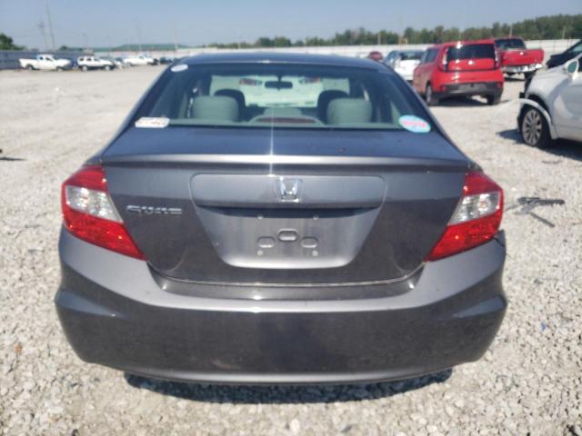 19XFB2F92CE017481 - 2012 HONDA CIVIC EXL GRAY photo 6