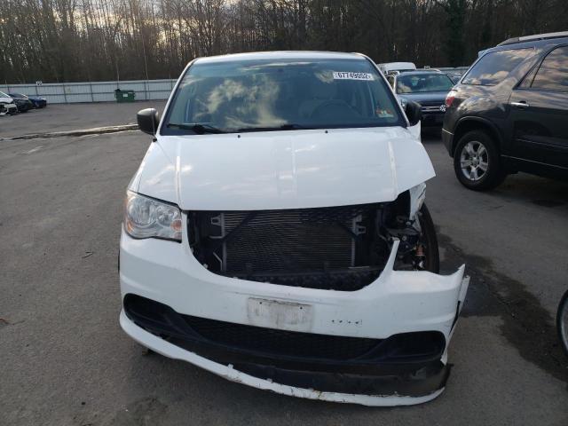 2C4RDGBG9ER376403 - 2014 DODGE GRAND CARA SE WHITE photo 5