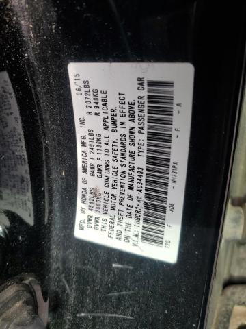 1HGCR3F80FA034493 - 2015 HONDA ACCORD EXL 黑色 照片 13