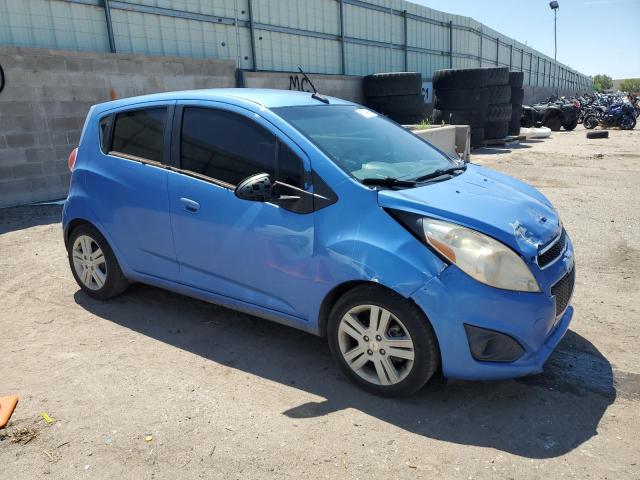 KL8CB6S90DC601430 - 2013 CHEVROLET SPARK LS BLUE photo 4