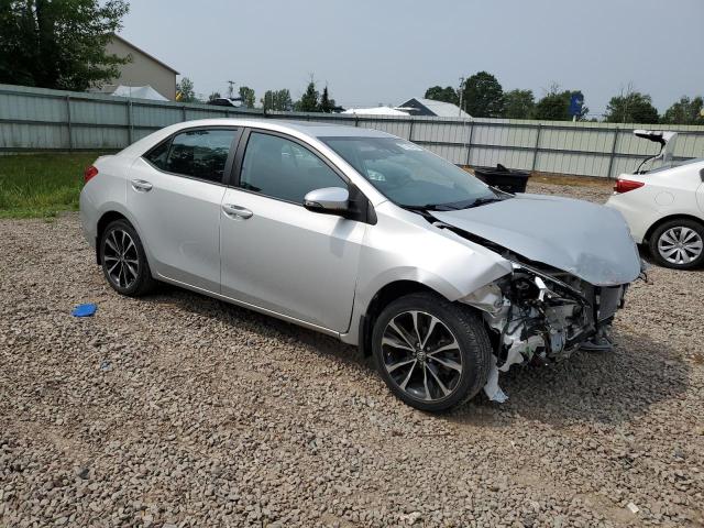 2T1BURHE6KC125921 - 2019 TOYOTA COROLLA L ვერცხლისფერი ფოტო 4