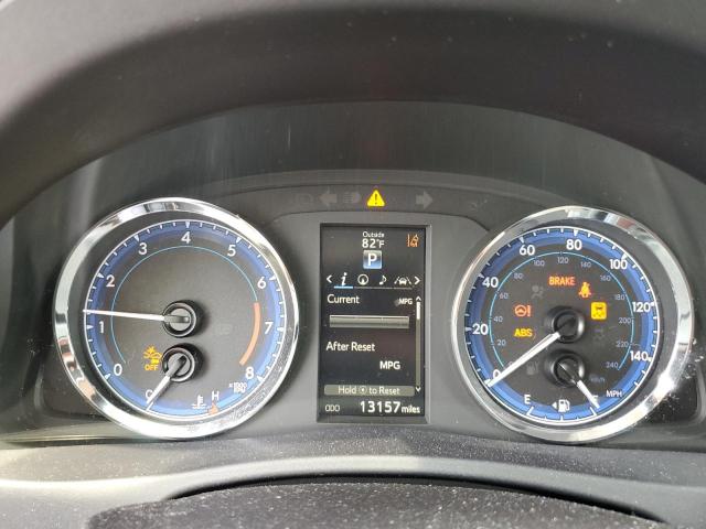 2T1BURHE6KC125921 - 2019 TOYOTA COROLLA L ვერცხლისფერი ფოტო 9