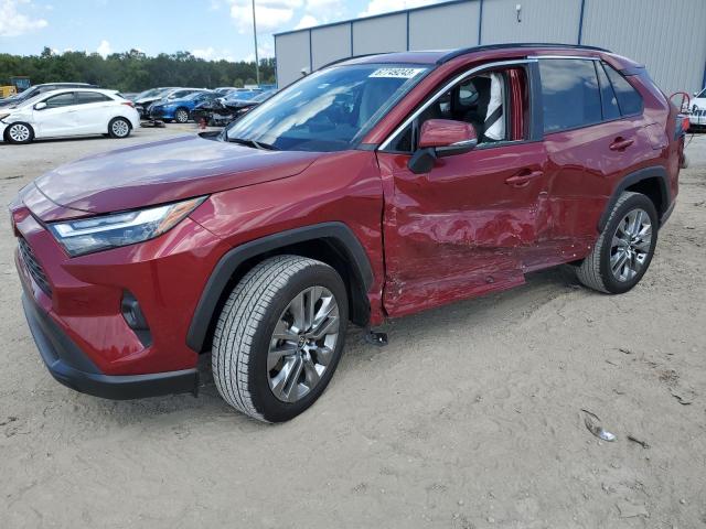 JTMC1RFV1PD102437 - 2023 TOYOTA RAV4 XLE PREMIUM BURGUNDY photo 1