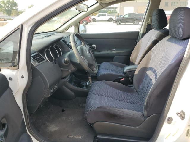 3N1BC1CP8BL514749 - 2011 NISSAN VERSA S WHITE photo 7