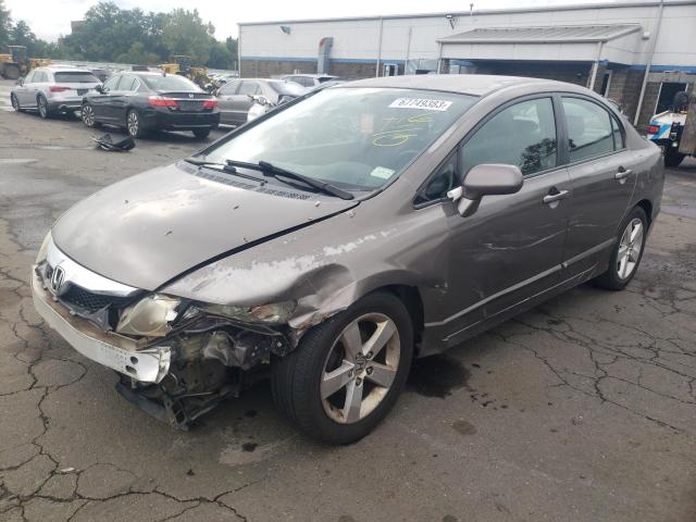 2HGFA15629H510919 - 2009 HONDA CIVIC LX-S Gris foto 1