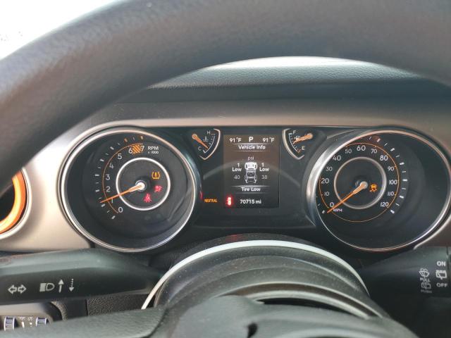 1C4HJXDNXLW279540 - 2020 JEEP WRANGLER UNLIMITED SPORT SILVER photo 9