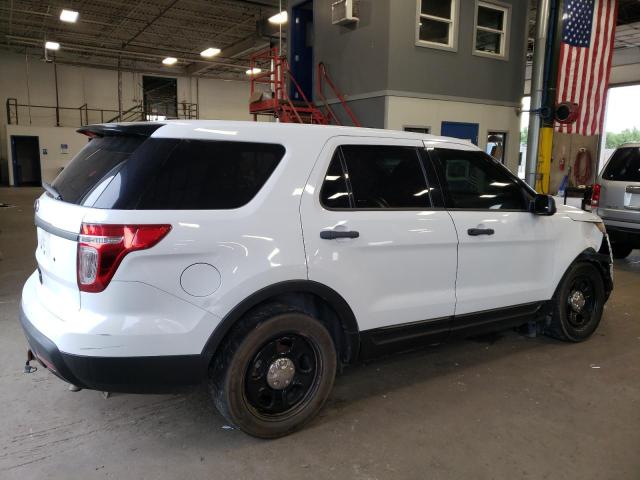 1FM5K8AR2DGC63305 - 2013 FORD EXPLORER POLICE INTERCEPTOR 白色 照片 3