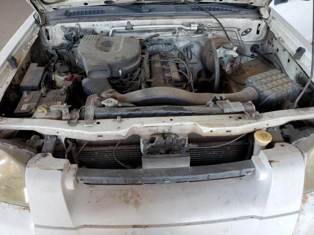 1N6DD21S81C338096 - 2001 NISSAN FRONTIER XE WHITE photo 11