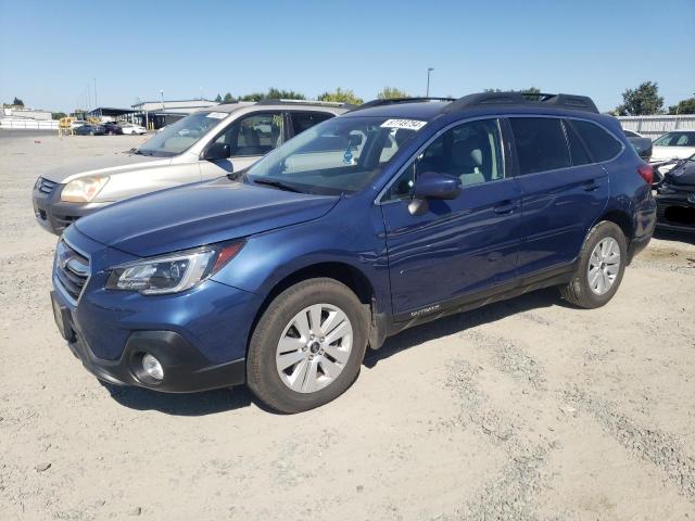 4S4BSAFC6K3371624 - 2019 SUBARU OUTBACK 2.5I PREMIUM BLUE photo 1