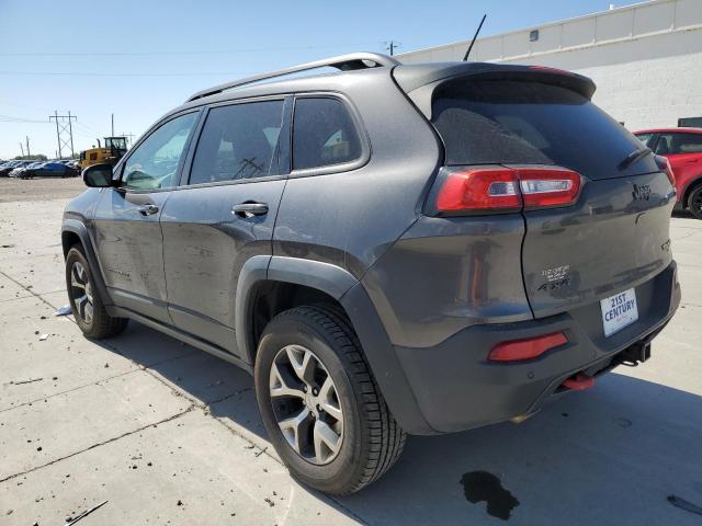 1C4PJMBS0FW577232 - 2015 JEEP CHEROKEE TRAILHAWK BLACK photo 2