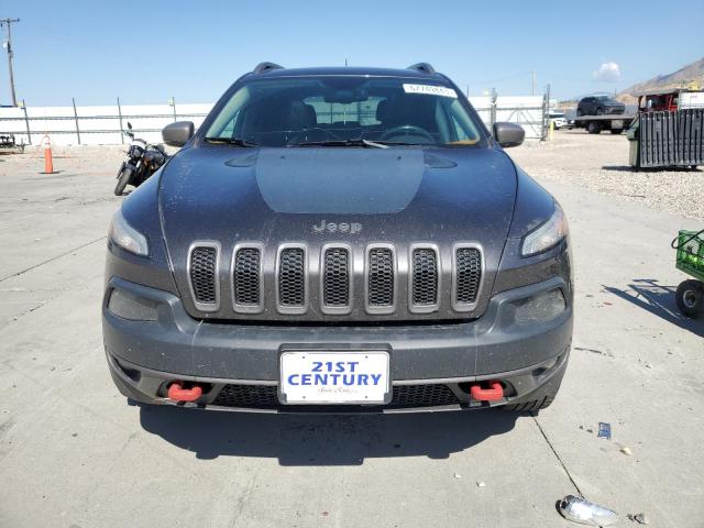 1C4PJMBS0FW577232 - 2015 JEEP CHEROKEE TRAILHAWK BLACK photo 5