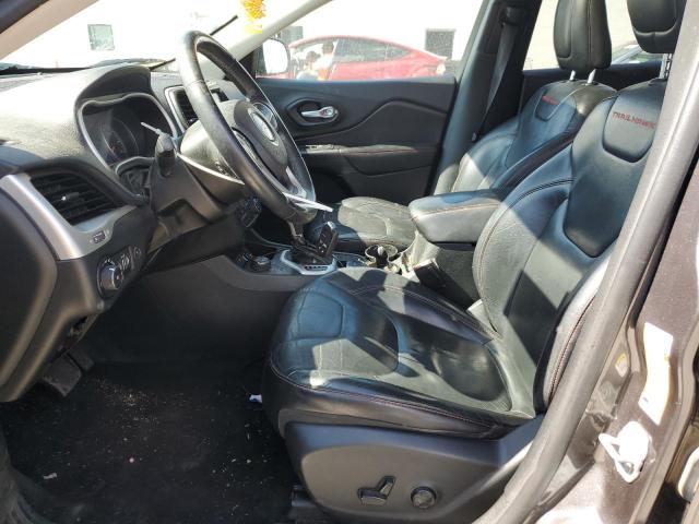 1C4PJMBS0FW577232 - 2015 JEEP CHEROKEE TRAILHAWK BLACK photo 7