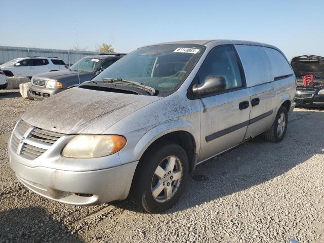 1D4GP23R66B599146 - 2006 DODGE GRAND CARA C/V SILVER photo 1