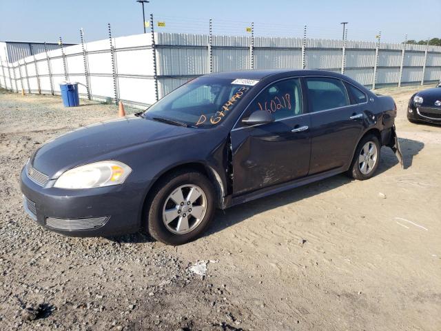 2G1WT57K091162372 - 2009 CHEVROLET IMPALA 1LT GRAY photo 1