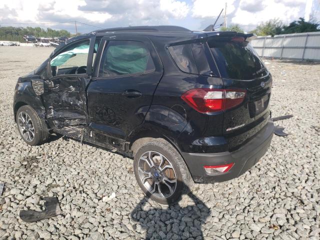 MAJ6S3JL3LC356448 - 2020 FORD ECOSPORT SES BLACK photo 2