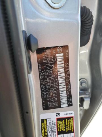 4T1G11AK9PU825079 - 2023 TOYOTA CAMRY SE NIGHT SHADE SILVER photo 12