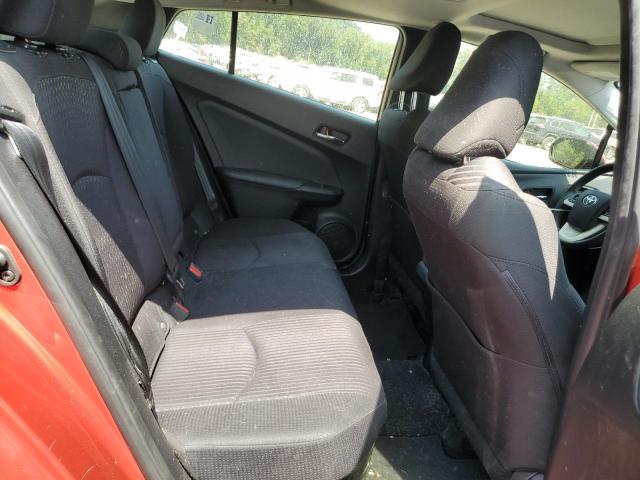 JTDKARFU8H3533017 - 2017 TOYOTA PRIUS RED photo 10