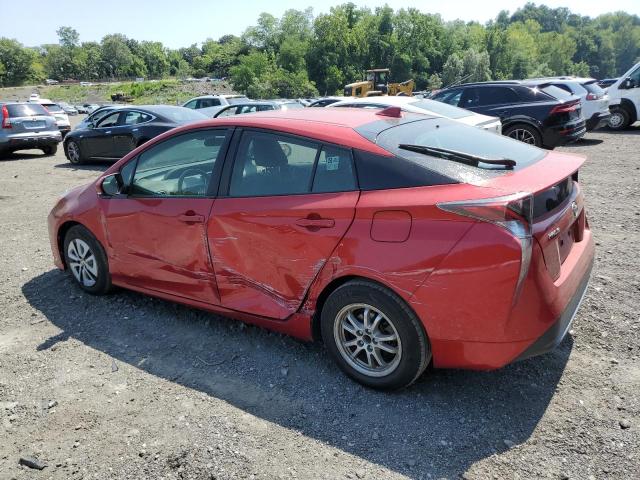 JTDKARFU8H3533017 - 2017 TOYOTA PRIUS RED photo 2