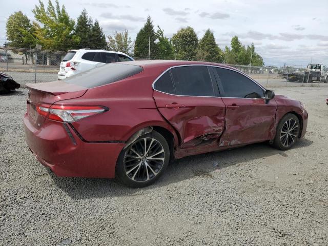 4T1B11HK3JU524203 - 2018 TOYOTA CAMRY L BURGUNDY photo 3