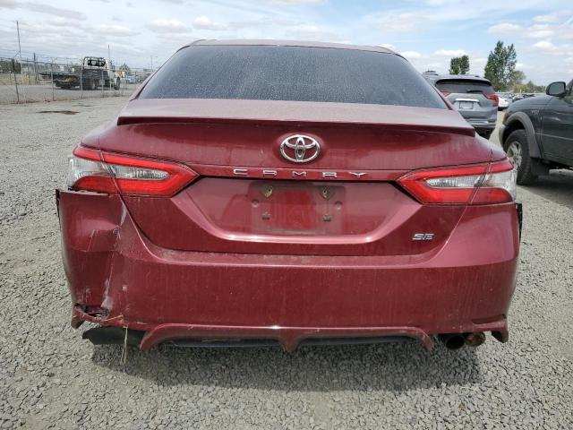 4T1B11HK3JU524203 - 2018 TOYOTA CAMRY L BURGUNDY photo 6