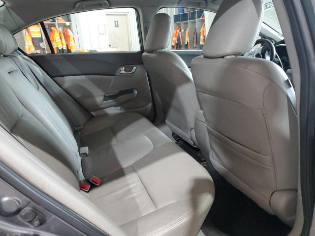 2HGFB2F95CH513803 - 2012 HONDA CIVIC EXL GRAY photo 10