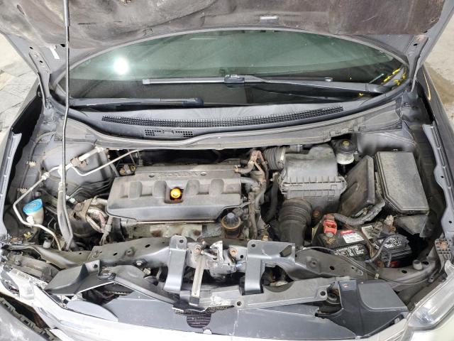 2HGFB2F95CH513803 - 2012 HONDA CIVIC EXL GRAY photo 11