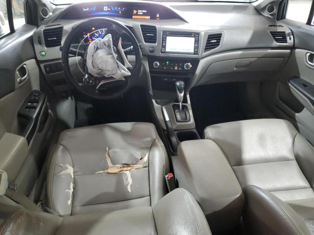 2HGFB2F95CH513803 - 2012 HONDA CIVIC EXL GRAY photo 8